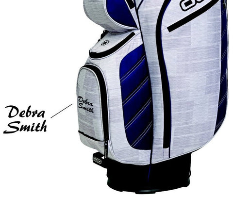 ggtg Golf Stand Bag Light Weight 5 Pounds Black & White
